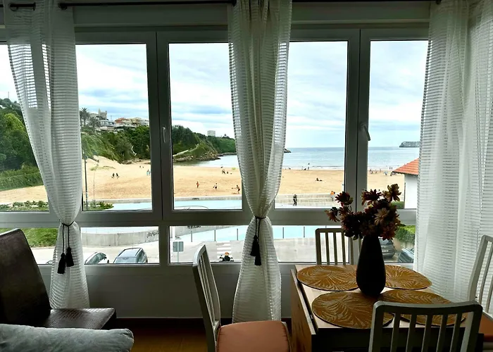 Primera Linea De Playa Apartment Suances